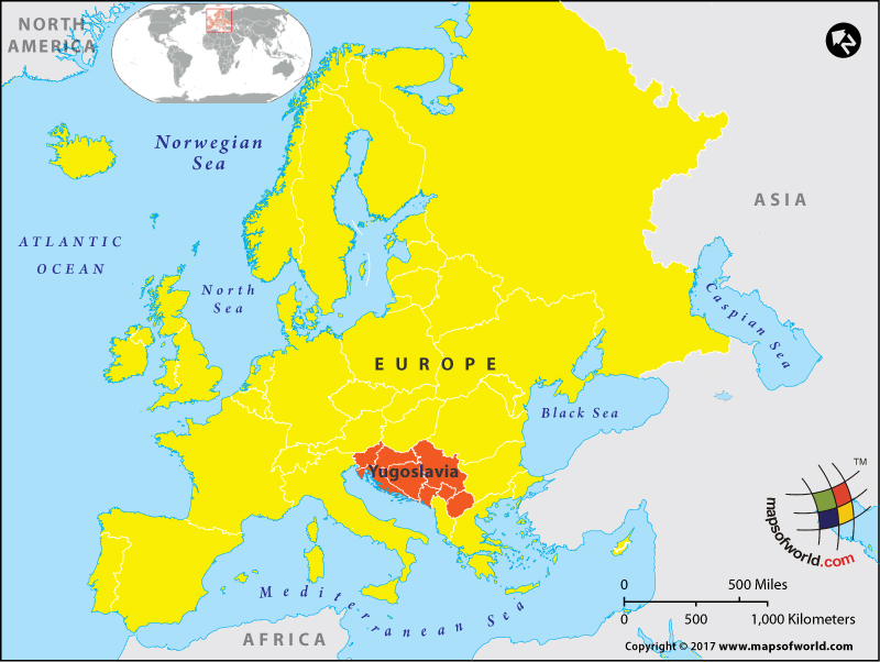yugoslavia map