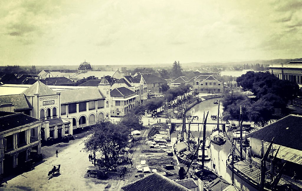 Pusat kota Semarang 1930 IST